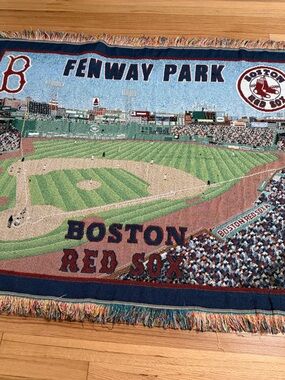 Fenway Park Boston Red Sox Throw Blanket
